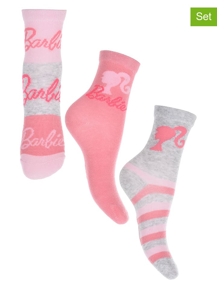 Barbie 3er-Set: Socken 