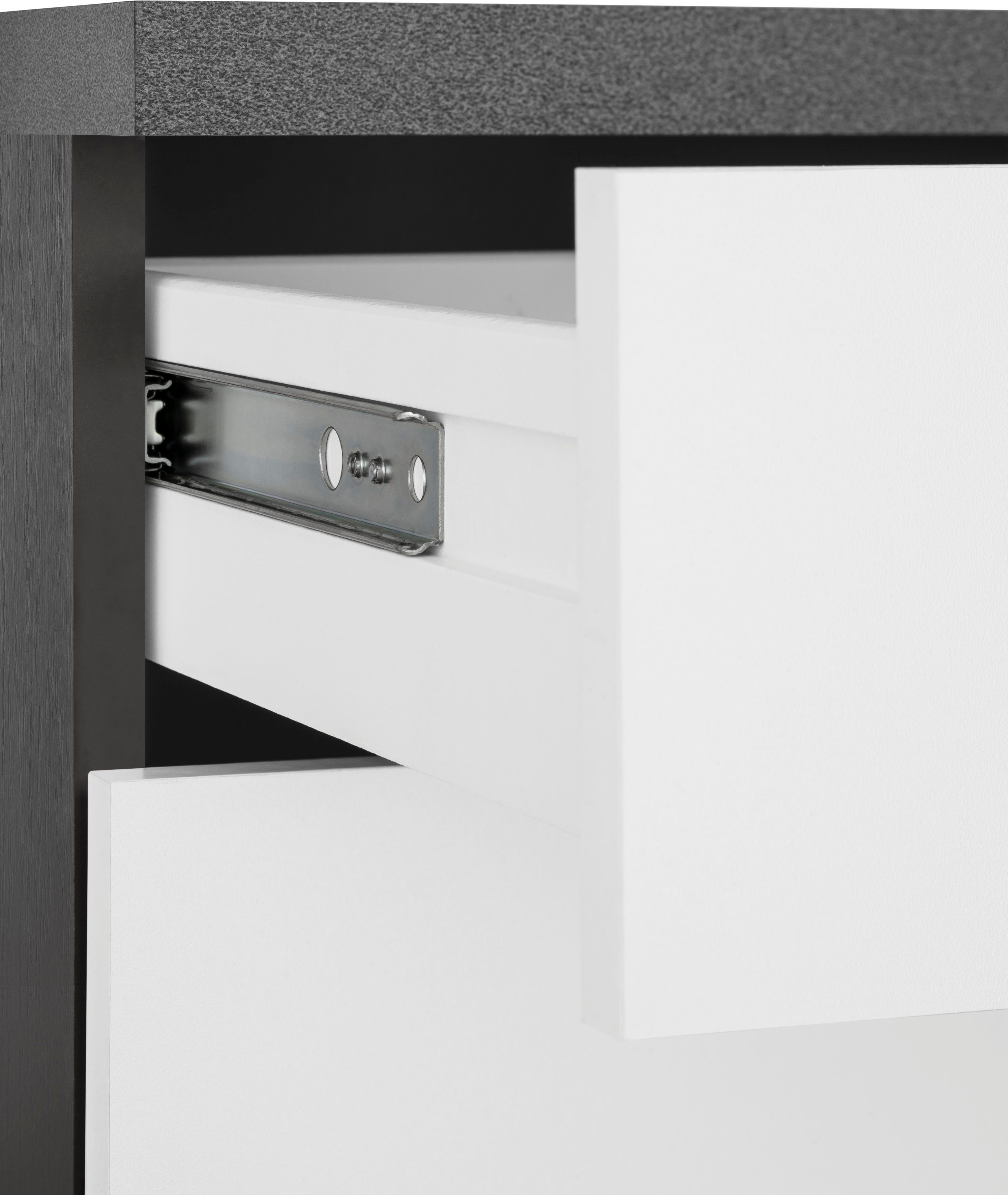 HELD MÖBEL Winkelküche Paris, Stellbreite 290/220 cm, wahlweise mit Induktionskochfeld