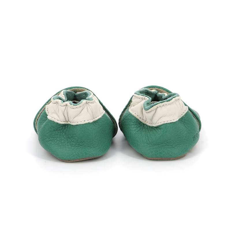 Chaussons cuir tannage vegetal Coddle Baby