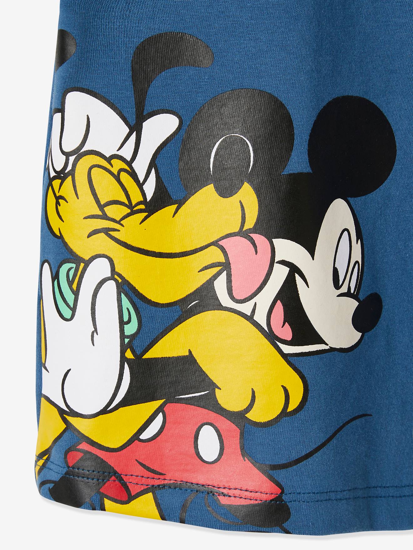 T-shirt bébé DS Mickey et Pluto® bleu pétrole