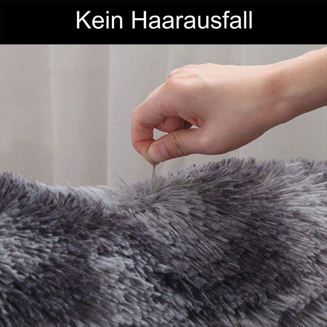 Fellteppich Teppiche für Wohnzimmer, großer Teppich, flauschig,den Innenbereich, HOHEA H, 120*160CM, Zimmer-Teppich, weich, für Schlafzimmer