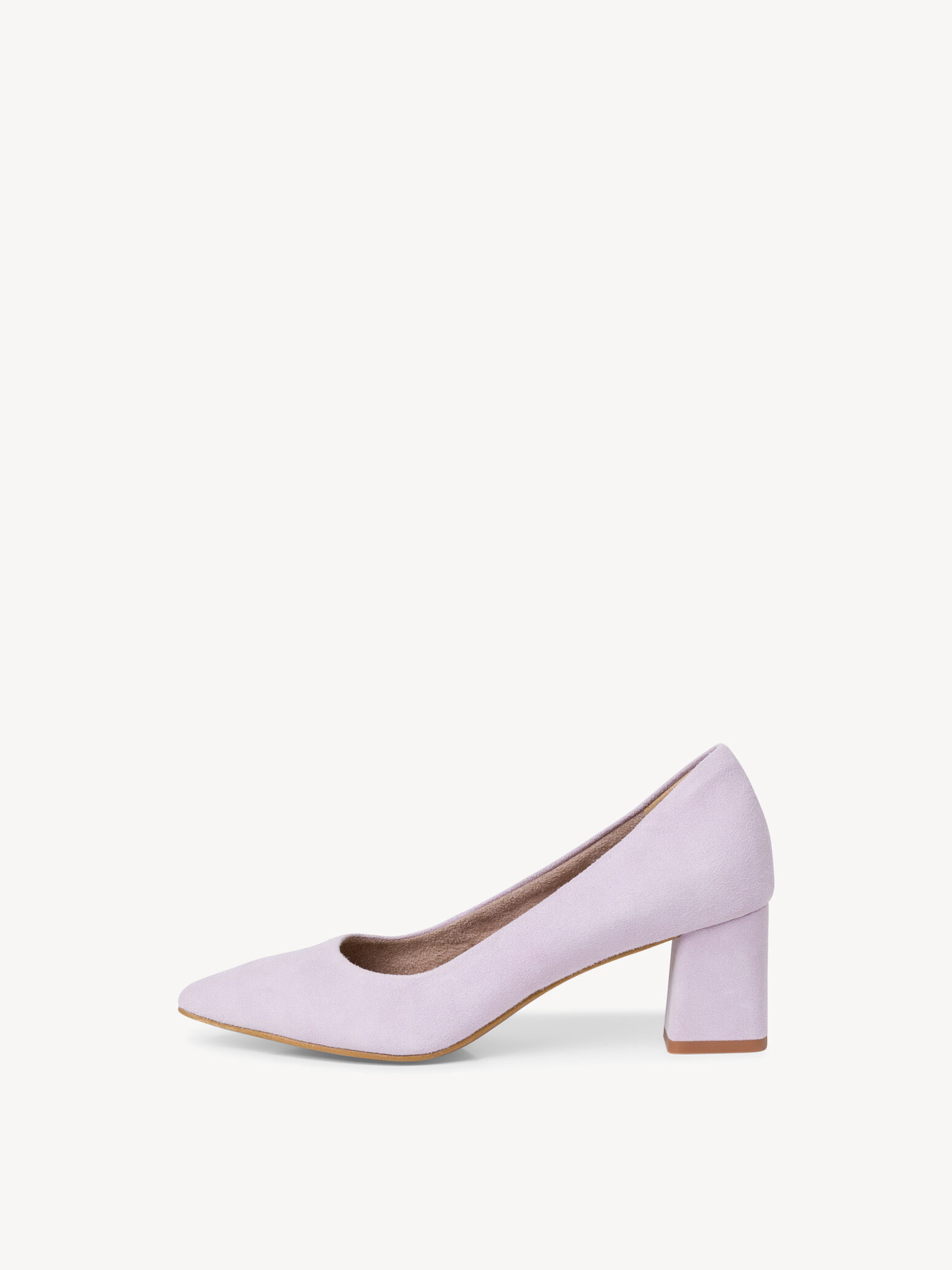 Escarpin en cuir - mauve