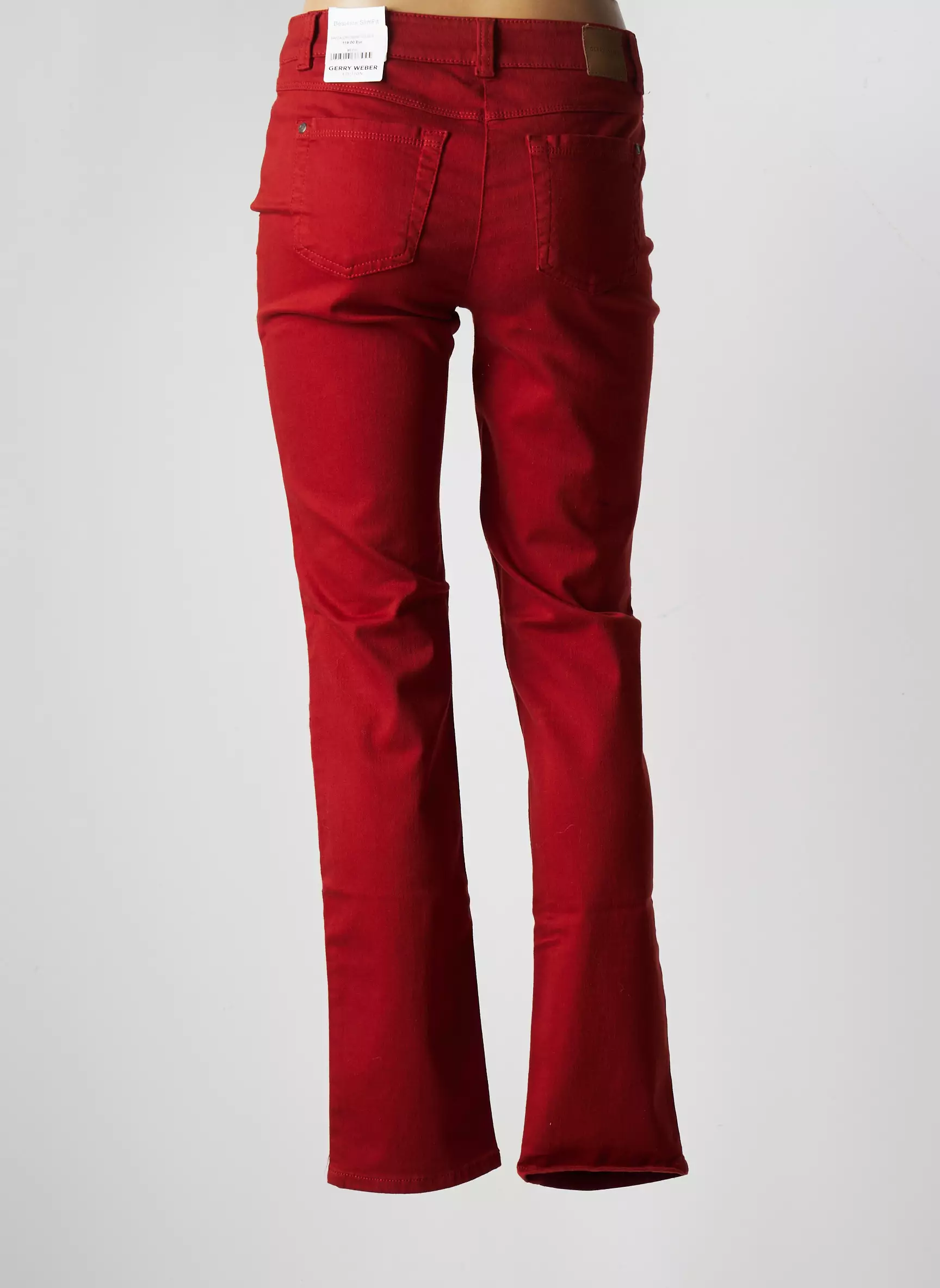 Gerry Weber Pantalons Slim Femme couleur marron