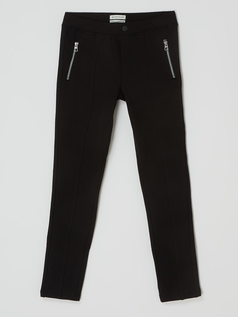 Leggings mit Stretch-Anteil in schwarz