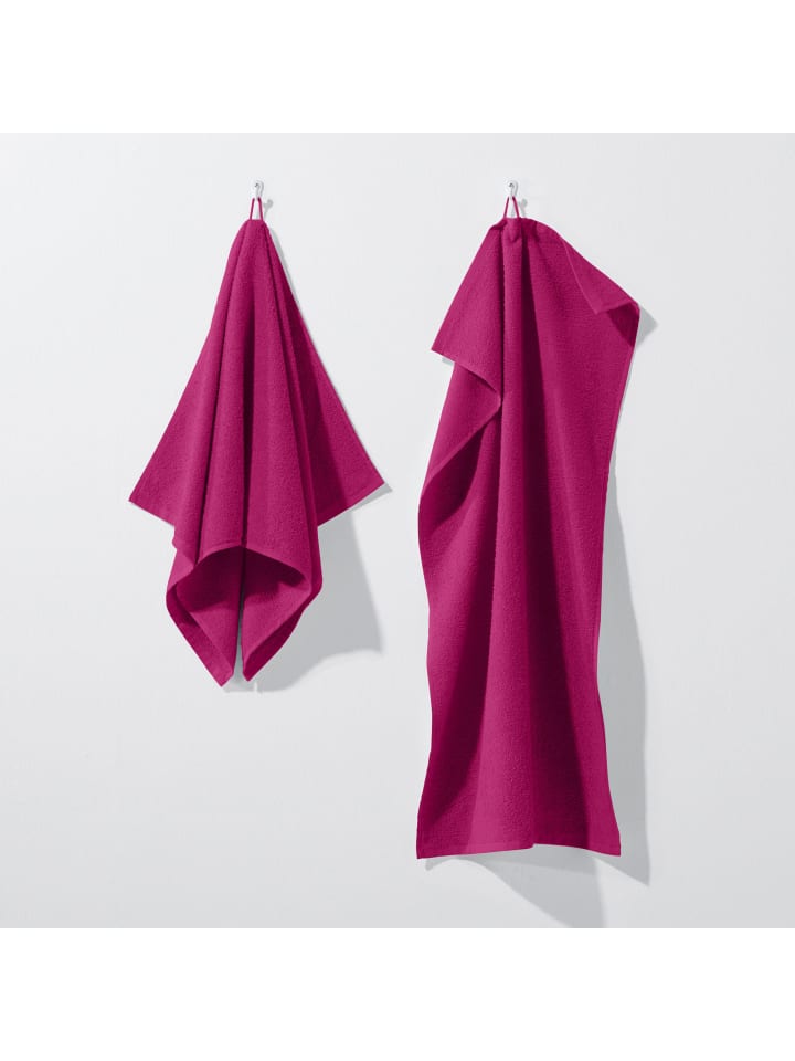 REDBEST Frottier Duschtuch Oceanside in fuchsia günstig kaufen 70 x 140 cm