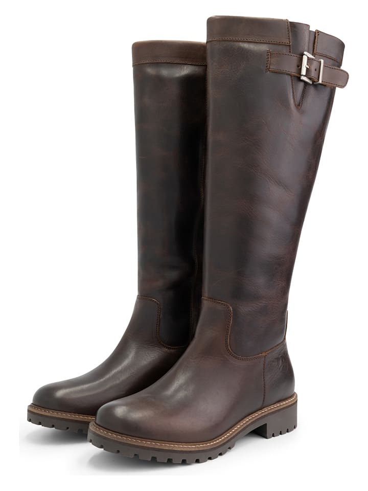 TRAVELIN' Leder-Stiefel 