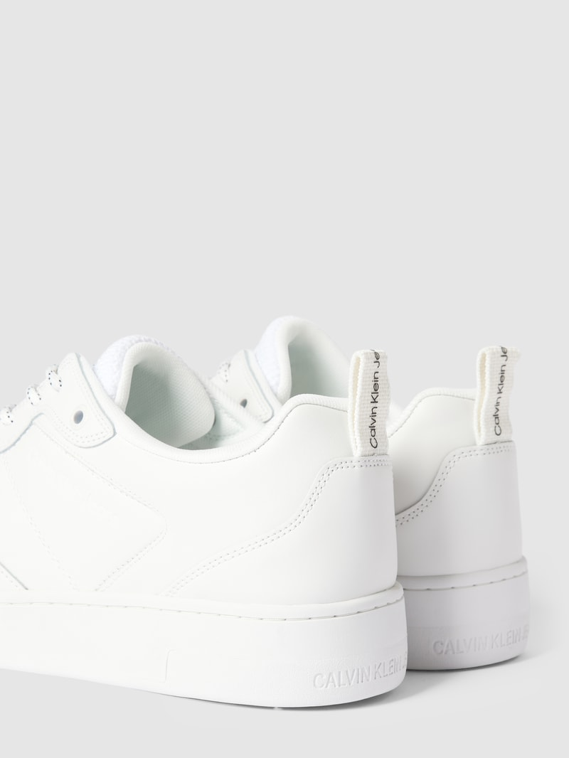 Sneaker mit Label-Details Modell 'CUPSOLE' in weiss