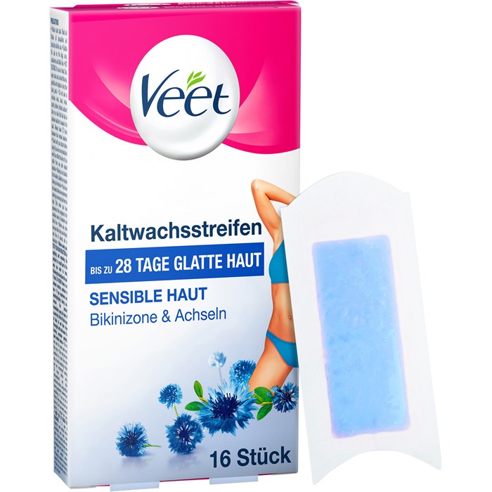 Kaltwachsstreifen Sensible Haut