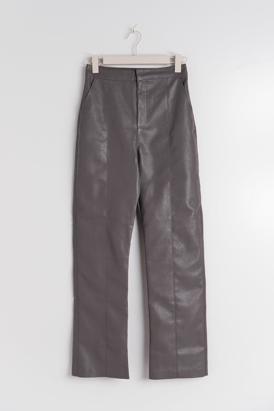 Petite pu trousers