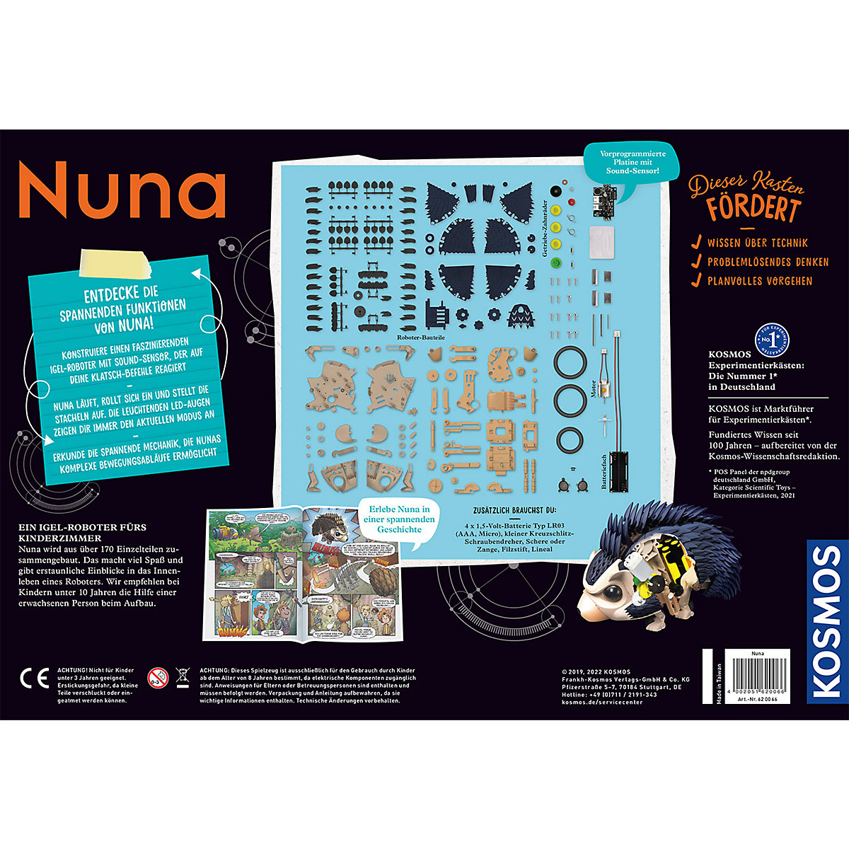 Nuna - Dein Igel-Roboter