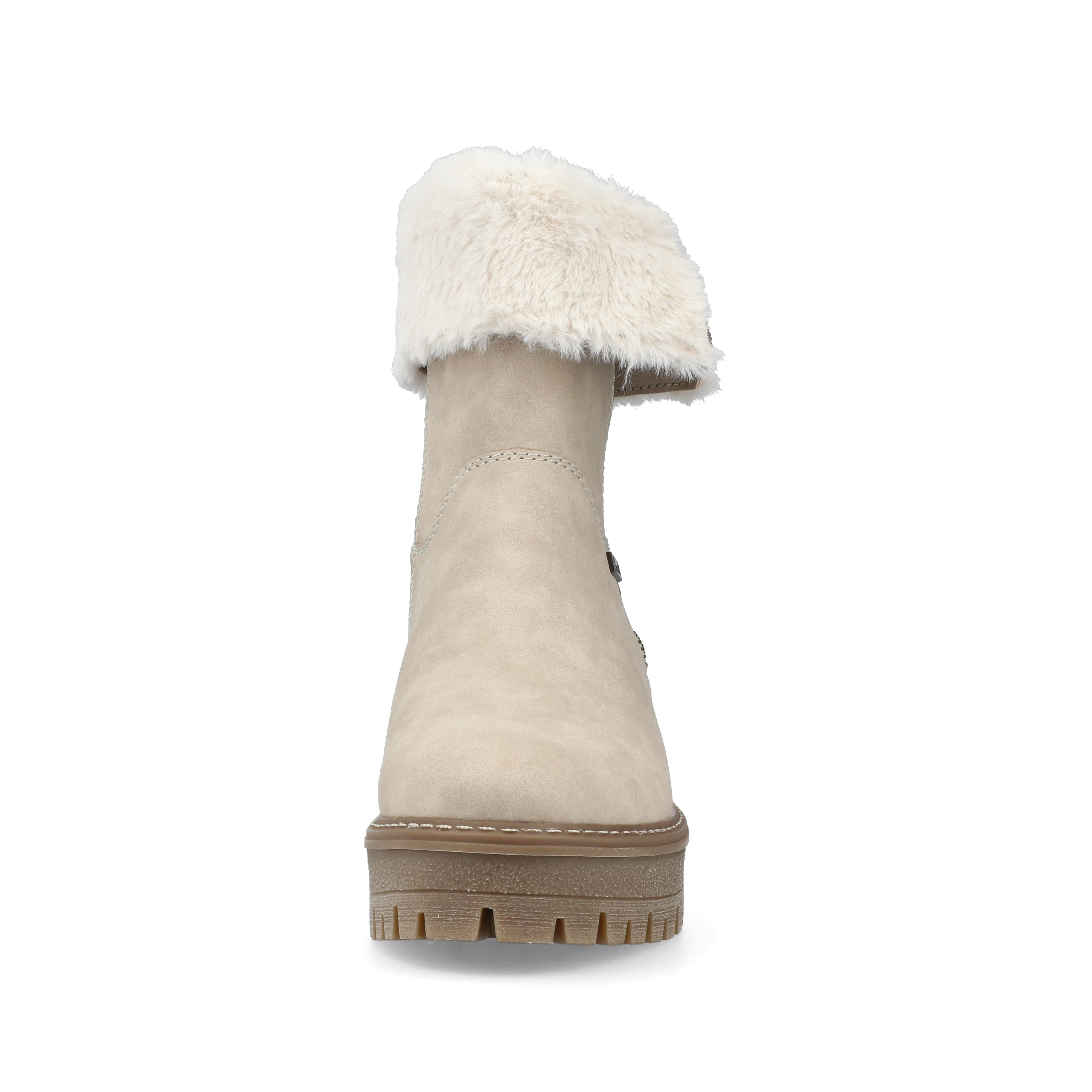 Rieker Damen Kurzstiefel graubeige