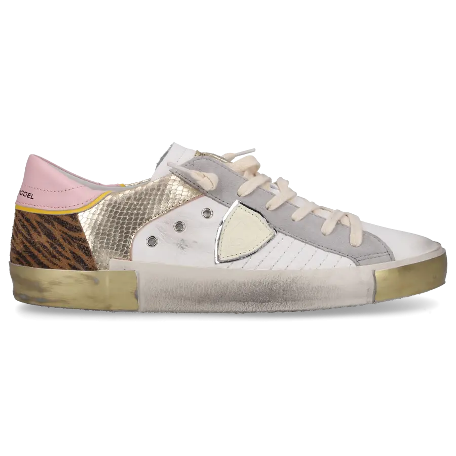 Philippe Model - Sneaker low PRSX Kalbsleder - weiß