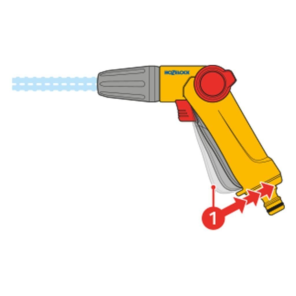 Hozelock Shuntregler Gartenspritze mit Starter-Set Jet Spray