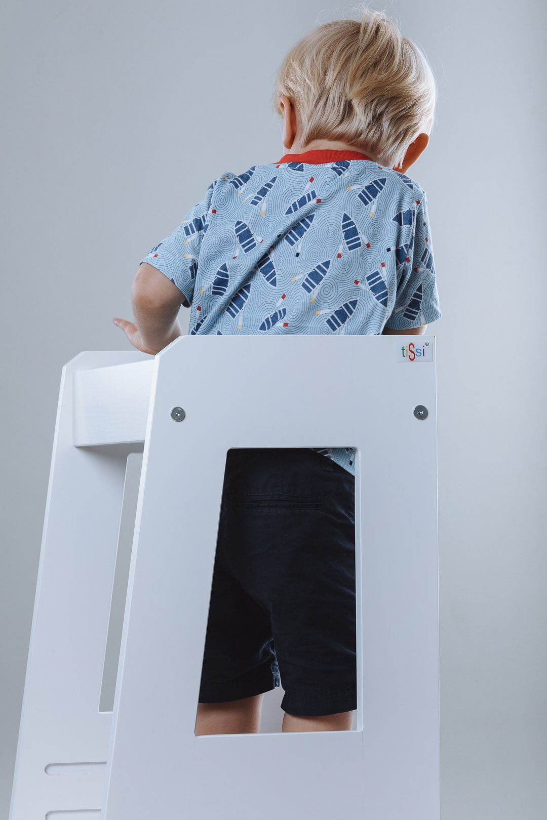 tiSsi® Stehhilfe Lernturm Felix, weiß, Made in Europe