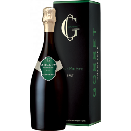 CHAMPAGNE GOSSET - GRAND MILLESIME 2015 - EN ETUI