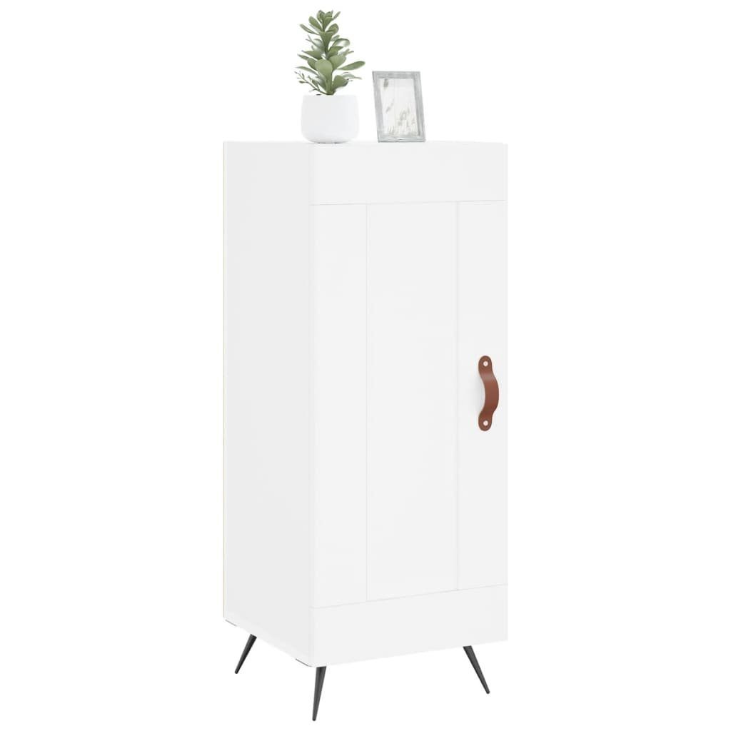 vidaXL Sideboard Sideboard Weiß 34,5x34x90 cm Holzwerkstoff (1 St)