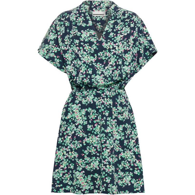 ARMEDANGELS Juaraa Ditsy Kurzarmkleid Damen