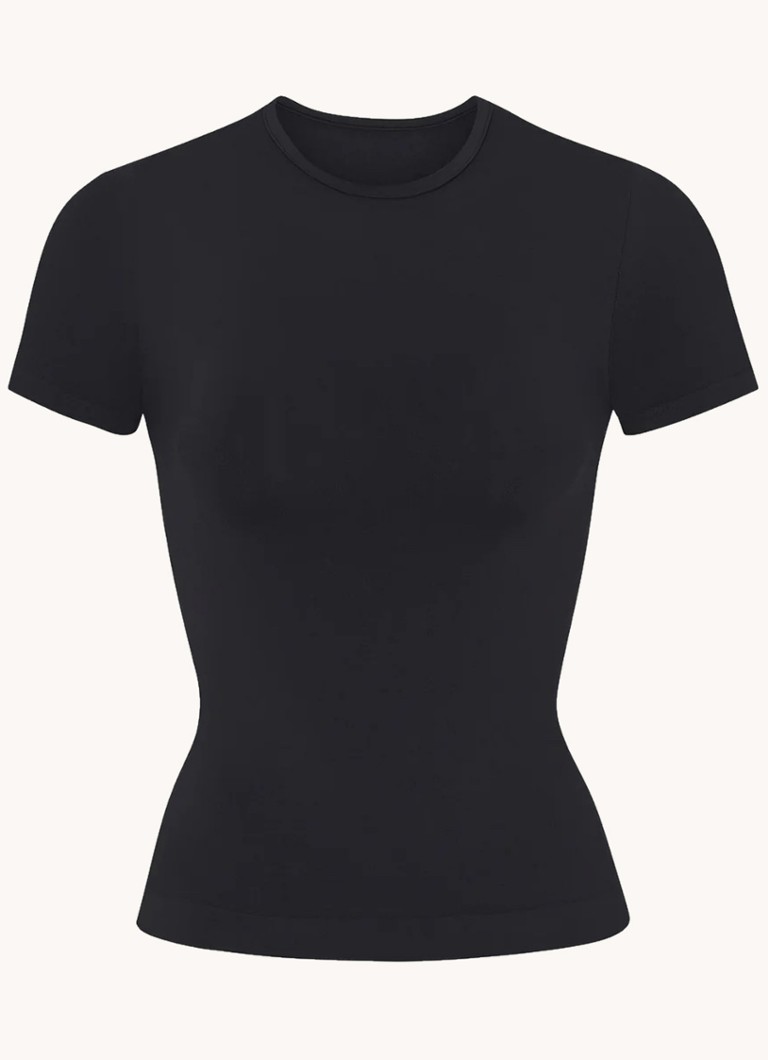 T-shirt girocollo SKIMS morbida e senza cuciture