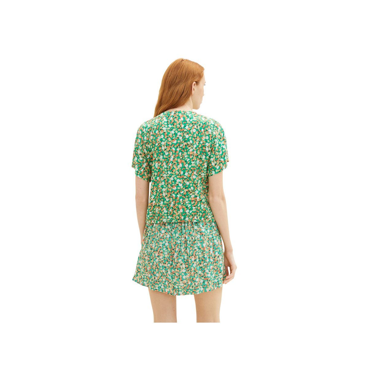 TOM TAILOR Blusenshirt grün (1-tlg)
