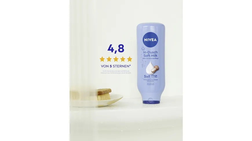 NIVEA Body In-Dusch Soft Milk 400 ml