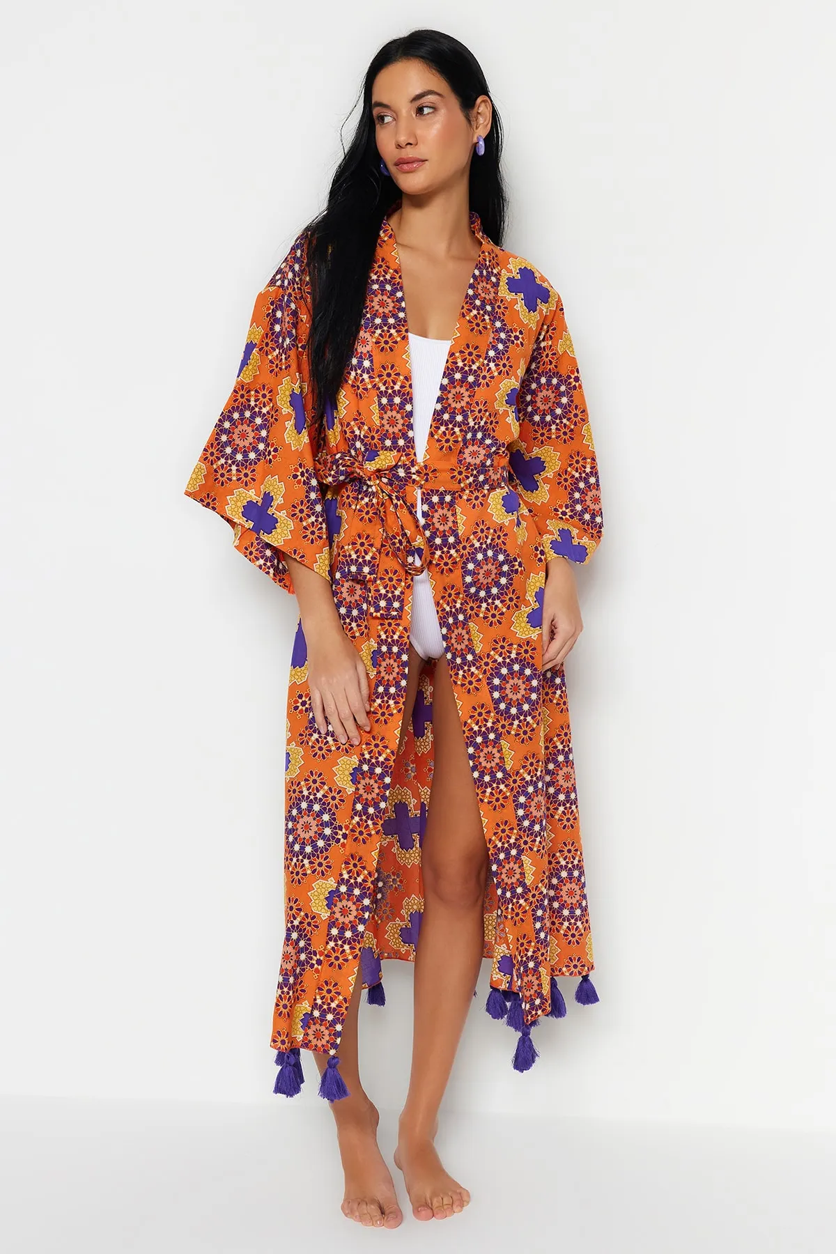 Trendyol Collection  Kimono & Kaftan - Mehrfarbig - Relaxed Fit
