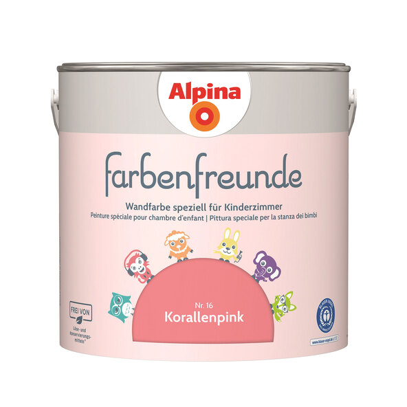 Farbenfreunde No. 16 Korallenpink, 2,5l