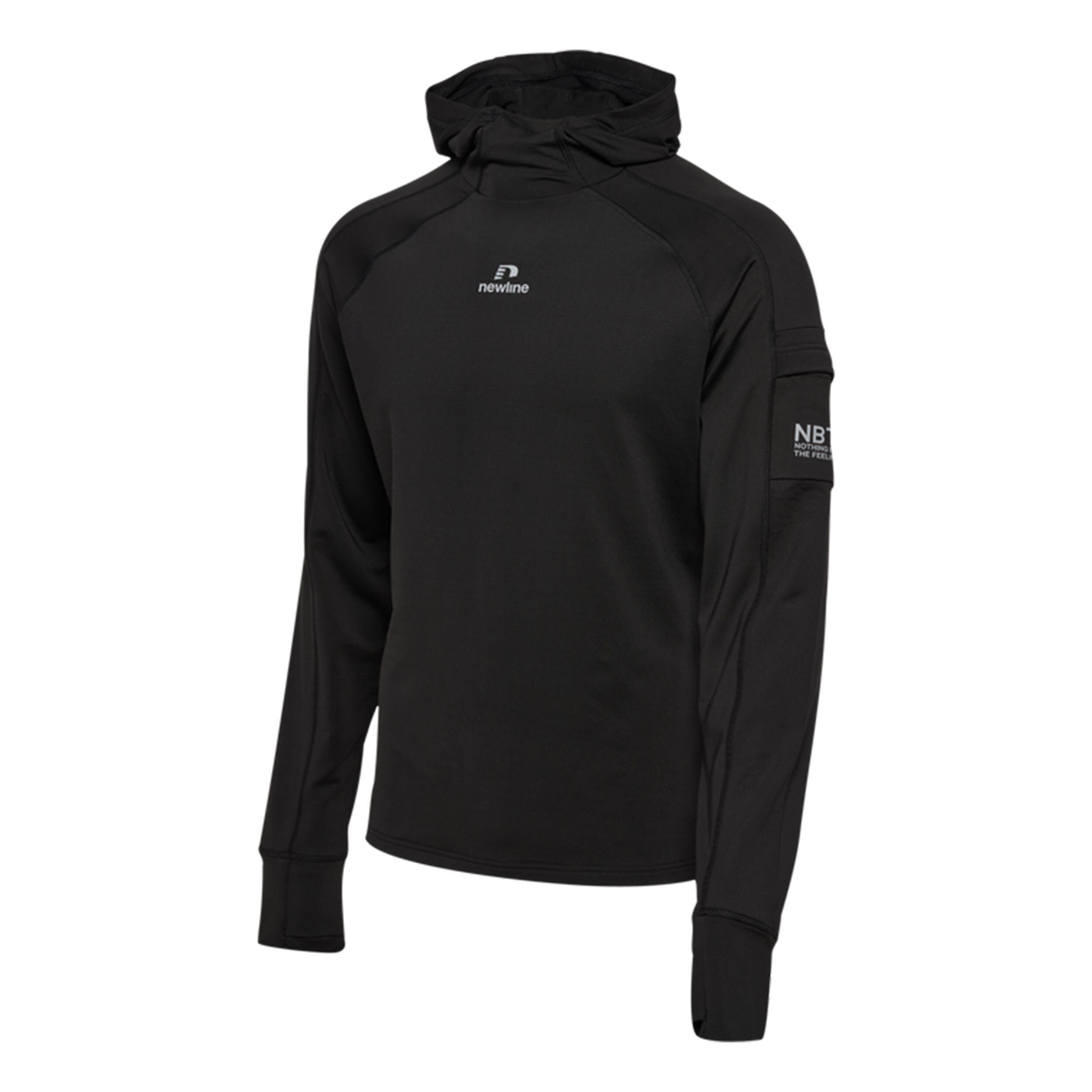 Rapid Hood Midlayer Lauftop Herren - Schwarz