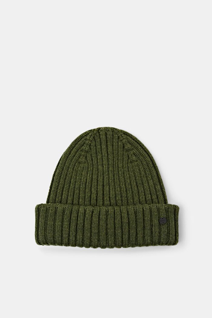 Mütze mit Ripp-Muster
