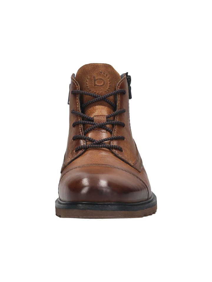 Bugatti Schnürstiefel in cognac günstig kaufen
