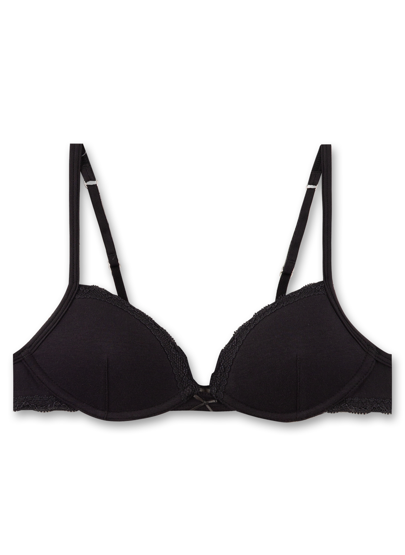 Mädchen-Soft Cup Bra Schwarz