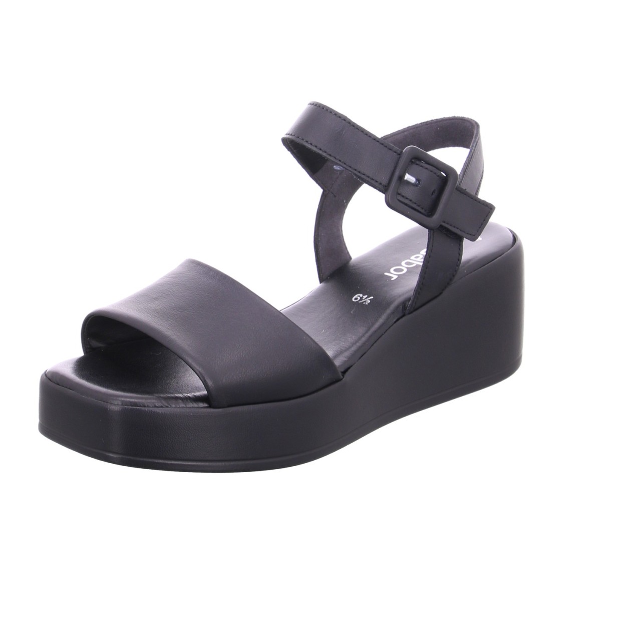GABOR Komfort Pumps schwarz Sandale