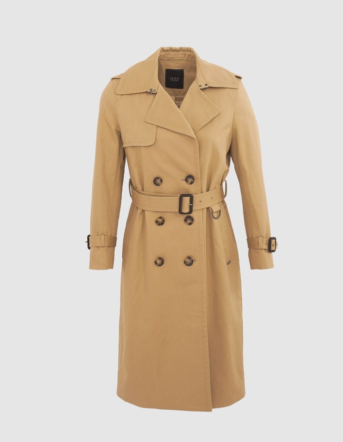 Trench beige Femme