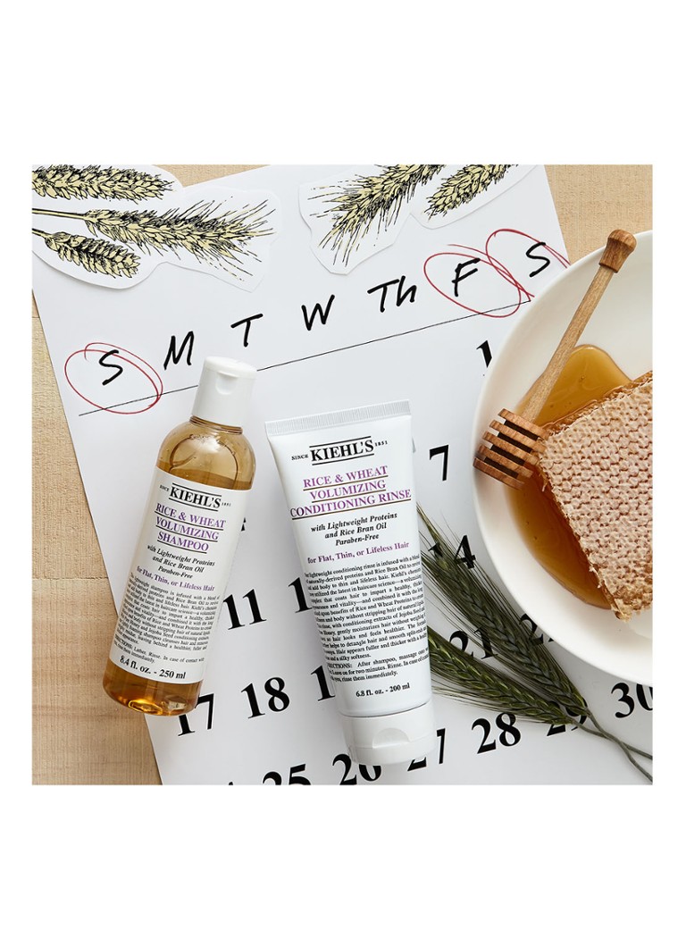 Kiehl's rīsu un kviešu apjoma šampūns
