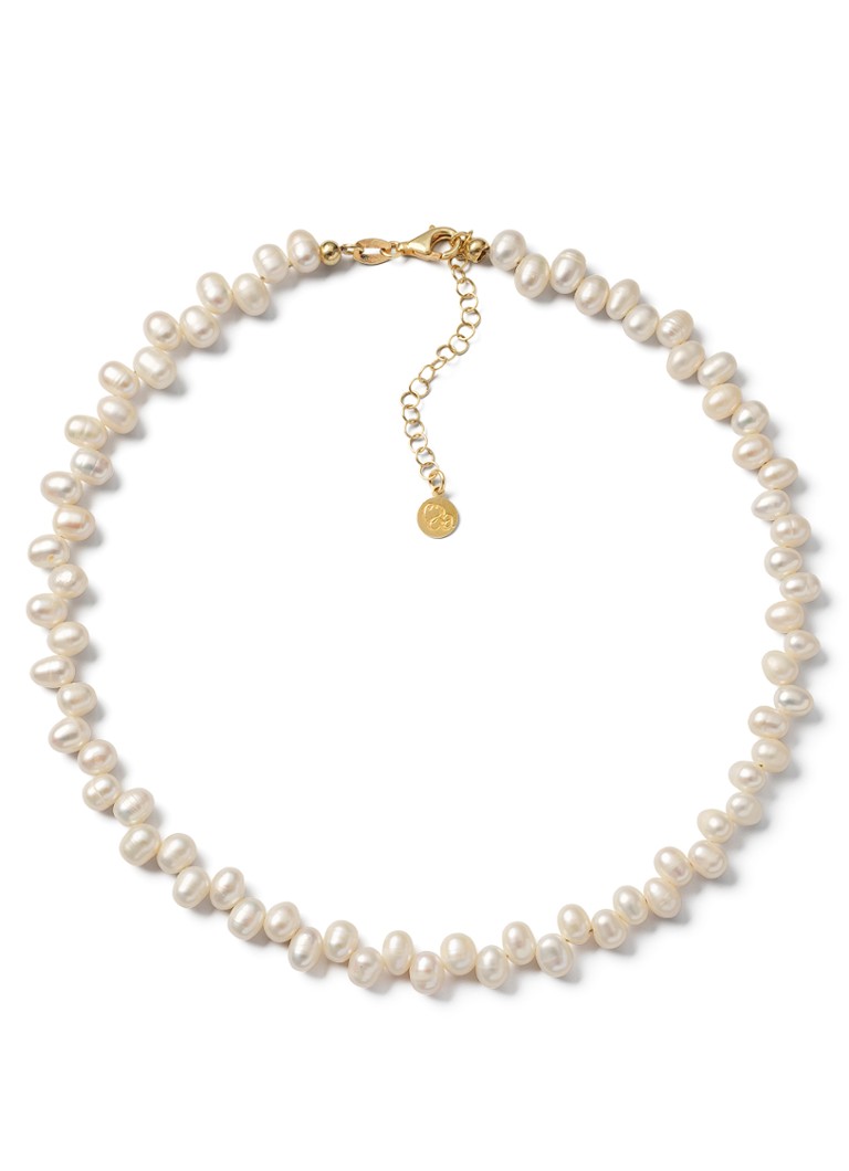 Casa Jewelry Dancing Pearls gold-plated necklace