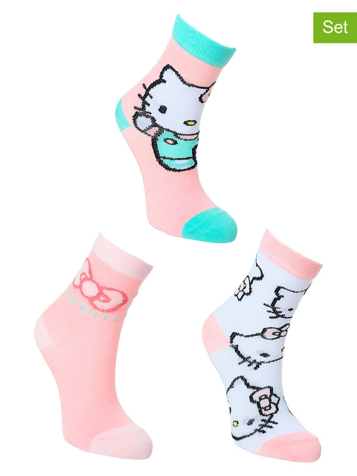 Hello Kitty 3er-Set: Socken 