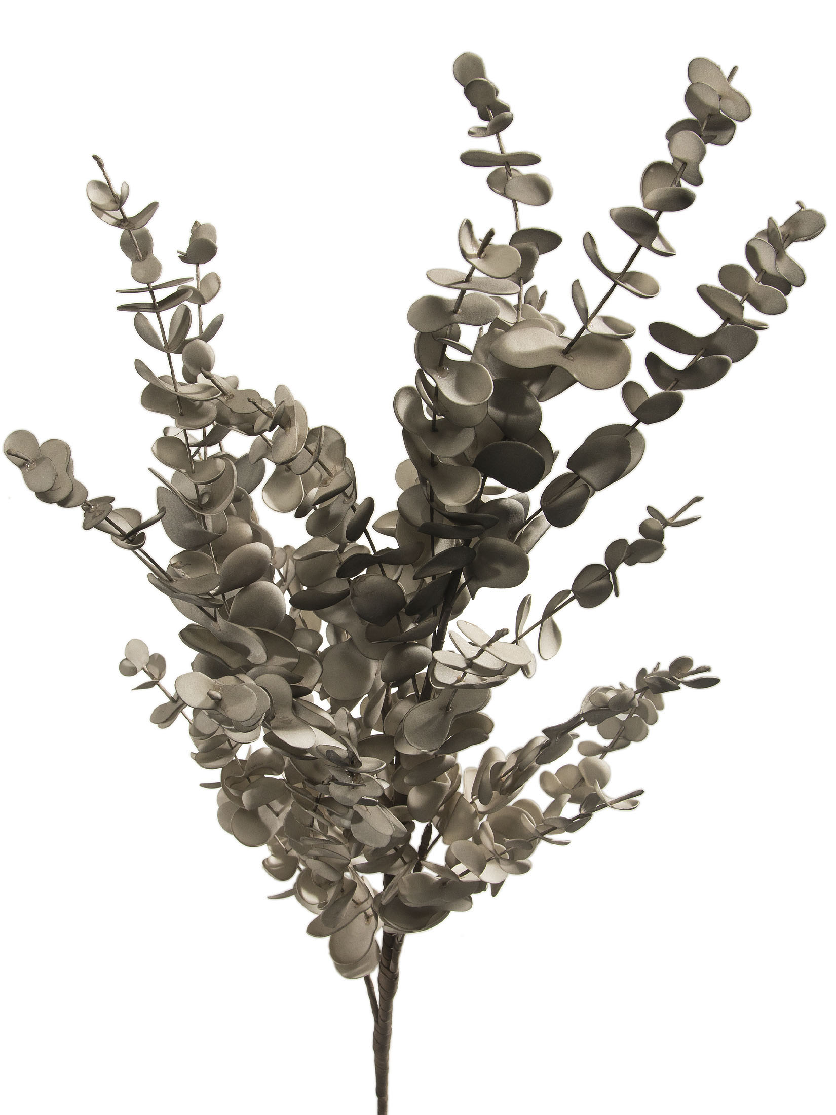 Softflower Kunstblume, Grau