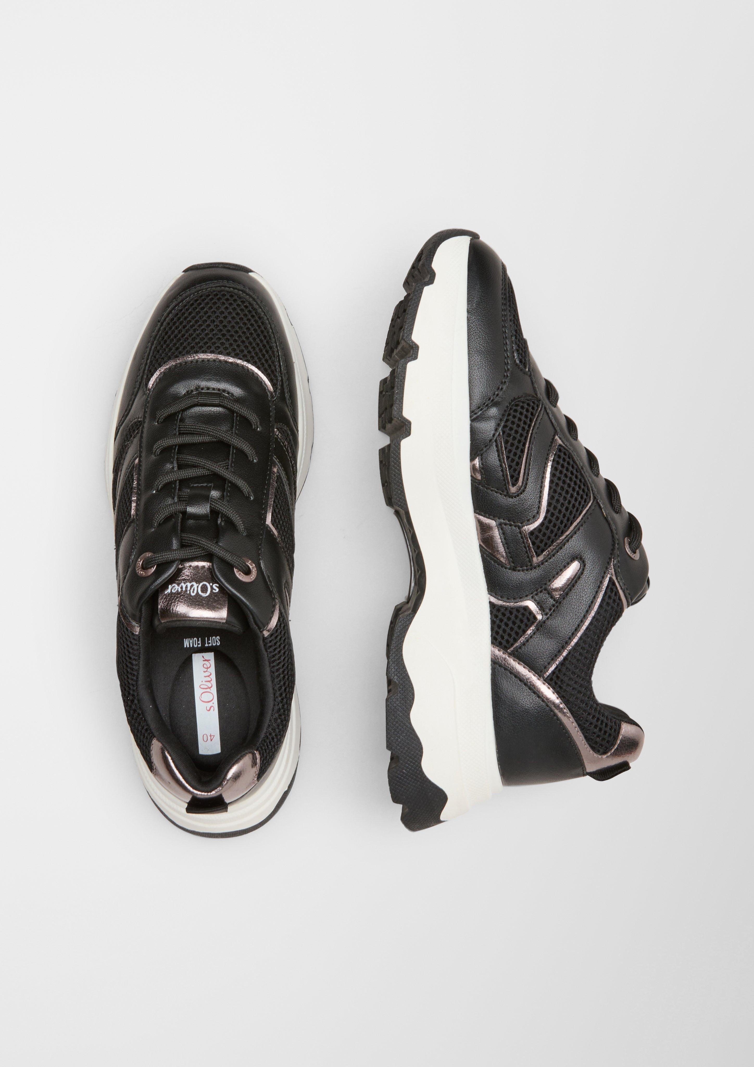 Chunky Sneaker mit Mesh-Details  6007308-001