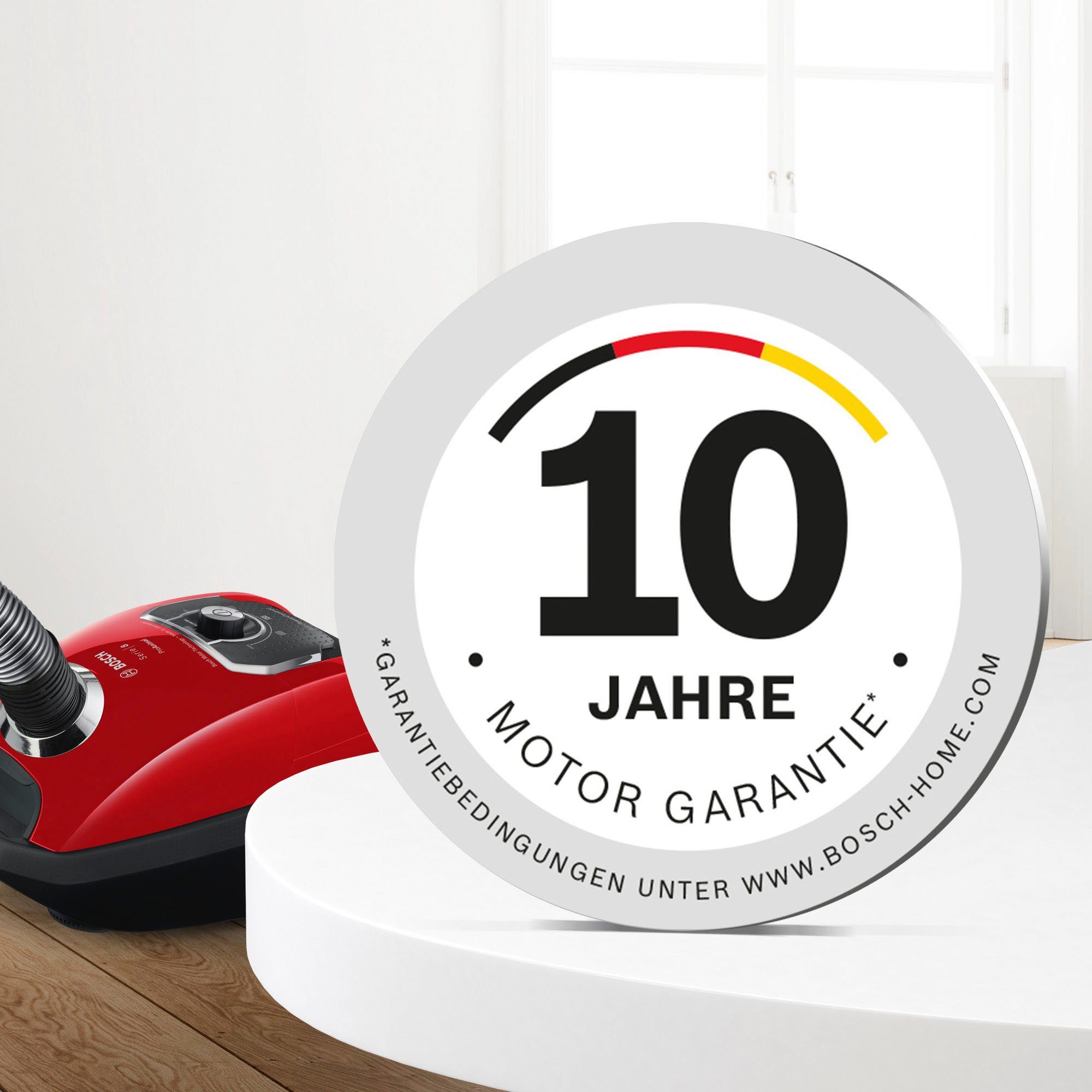 BOSCH Bodenstaubsauger ProAnimal Serie 6, BGL6TPET, 700 W, mit Beutel, Ideal für Haustierbesitzer