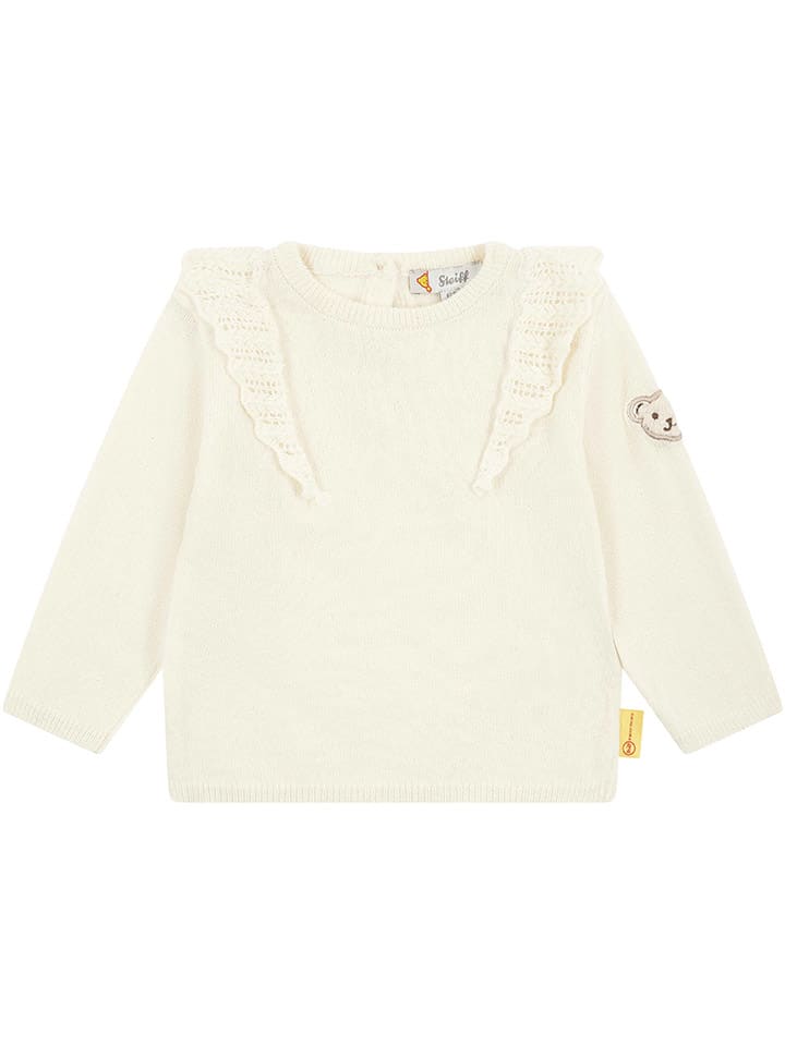 Steiff Pullover in Creme günstig kaufen