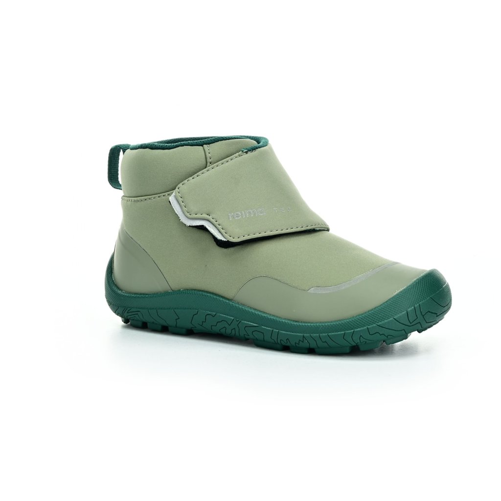Reima Hyppii Greyish Green Barfußstiefeletten