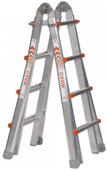 Waku 1413800101 4 x 4 Teleskopstige
