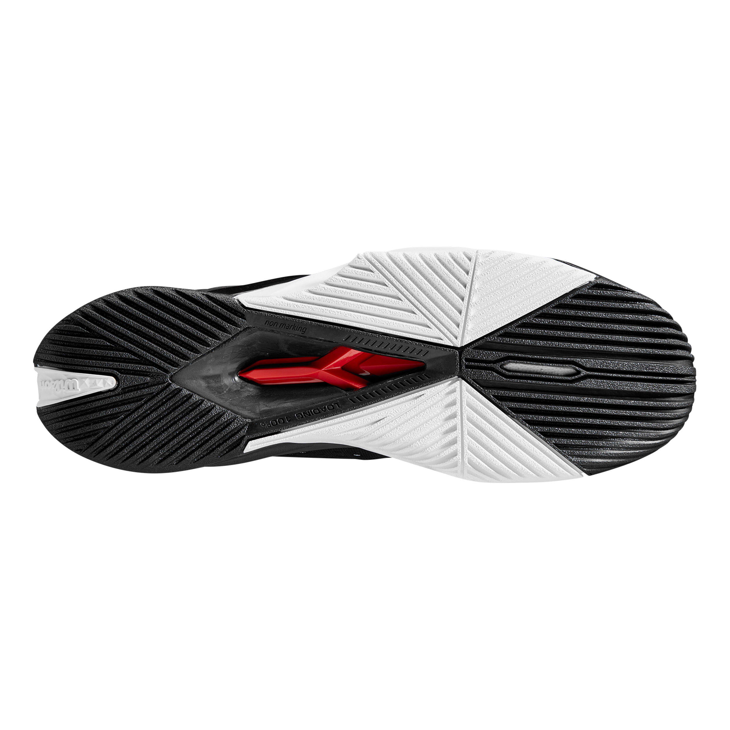 Rush Pro Tour Mid Allcourtschuh Herren - Schwarz