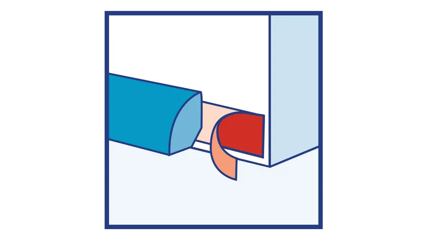 tesa® Doppelseitiges Klebeband, universal 50mm x10m 10 m weiß