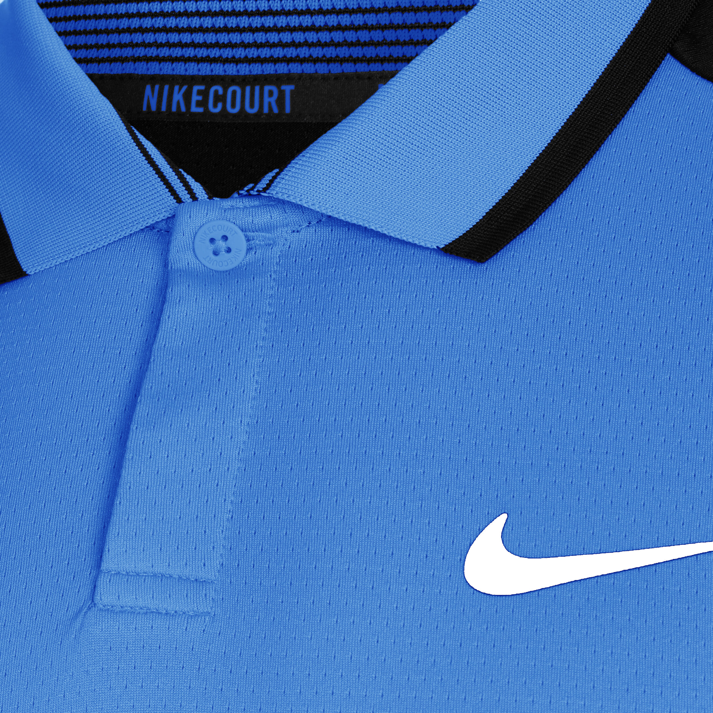 Court Dri-Fit Advantage Polo Herren - Blau, Schwarz