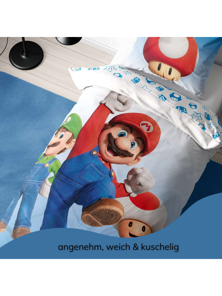 Super Mario Bettwäsche-Set 