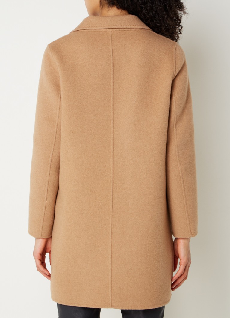 STUDIO AR by Arma Moya wool blend coat with patch pockets
