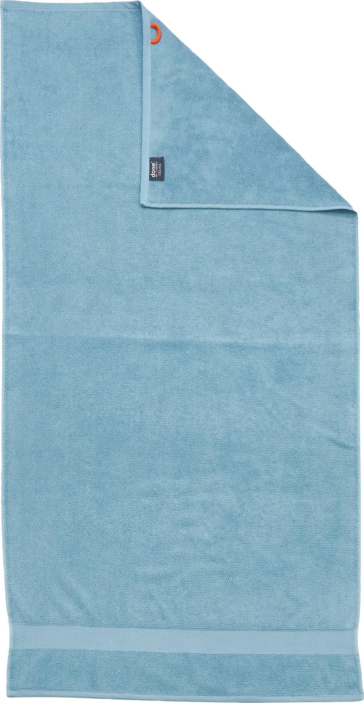 done.® Badetücher Deluxe, Zwirnfrottee (2-St), 2-tlg., Uni Farben, Hotelqualität aus hochwertigem Zwirnfrottier