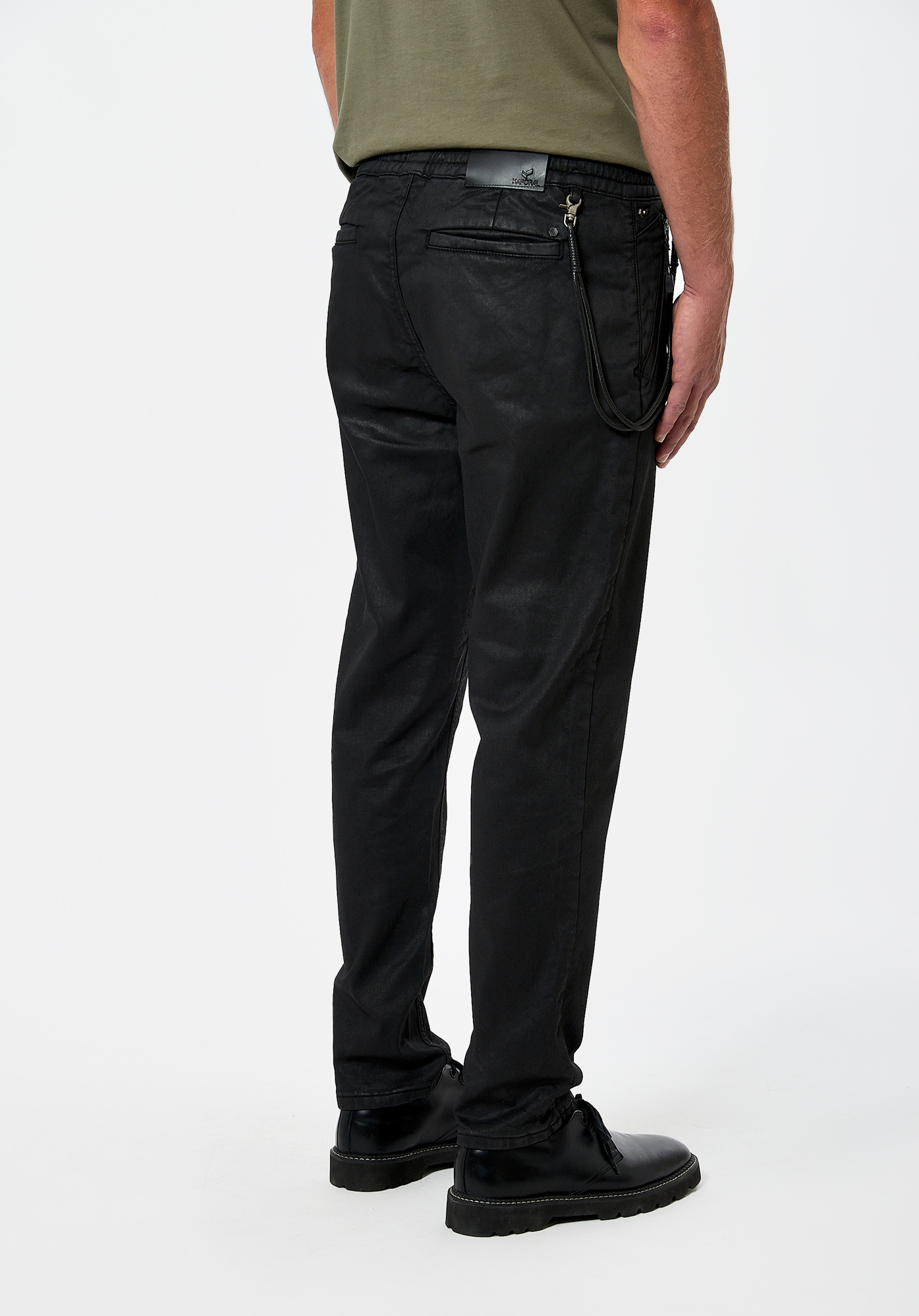 RANDY  Pantalon jogger enduit Homme