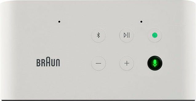 Braun LE03 Lautsprecher (Bluetooth, WLAN (WiFi), mit Sprachsteuerung)