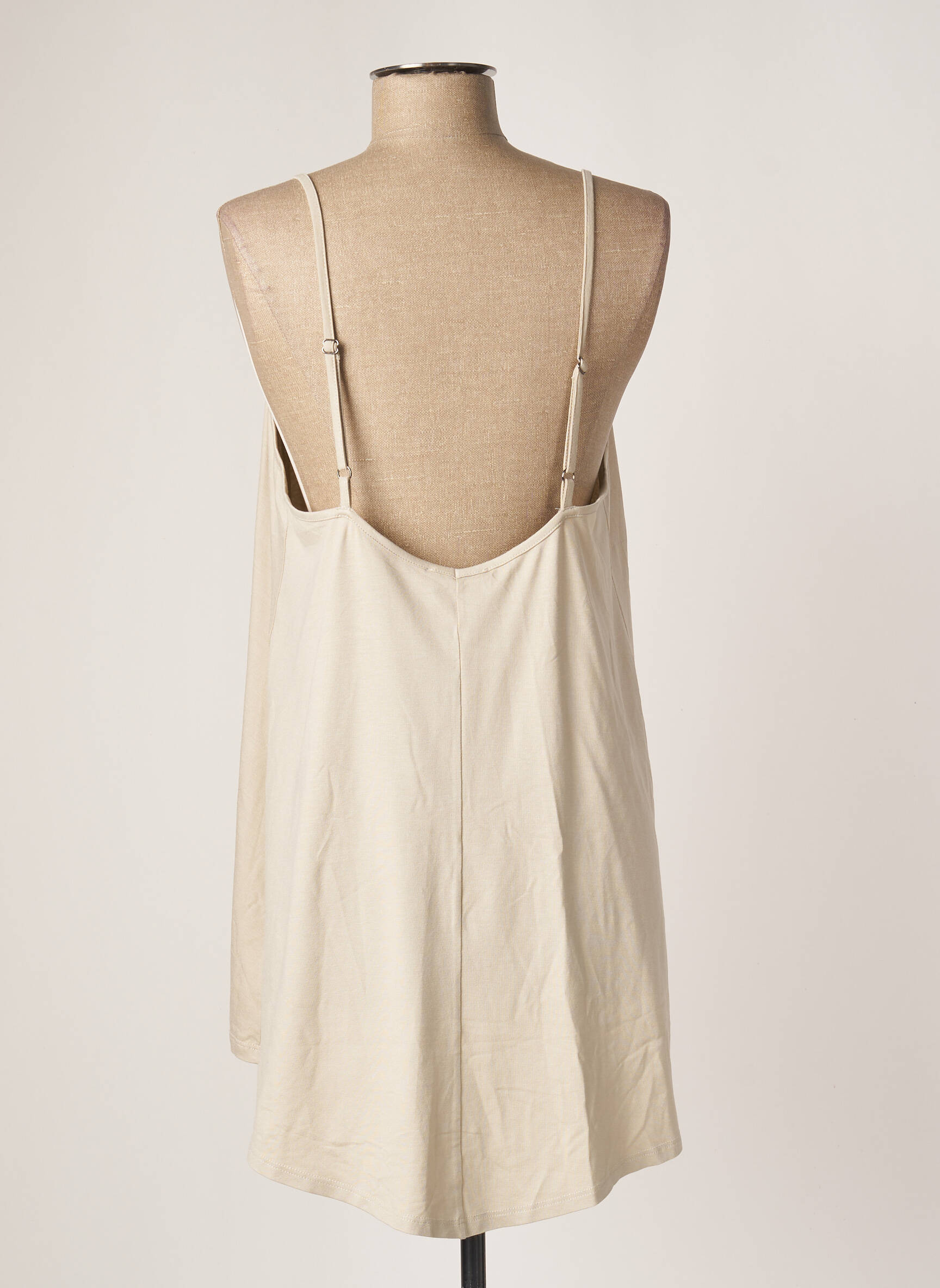 Lauren Vidal Tuniquemanchelongue Femme couleur beige